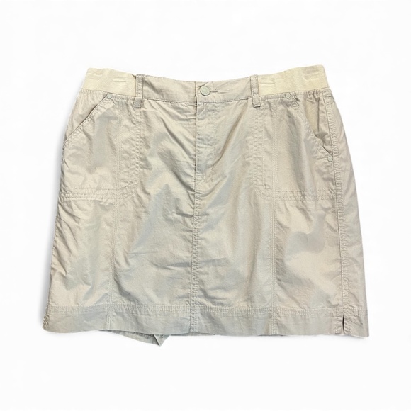 Gloria Vanderbilt Dresses & Skirts - 🆕 🩶 NWOT GLORIA VANDERBILT Pennie Khaki Skort | Sz 14